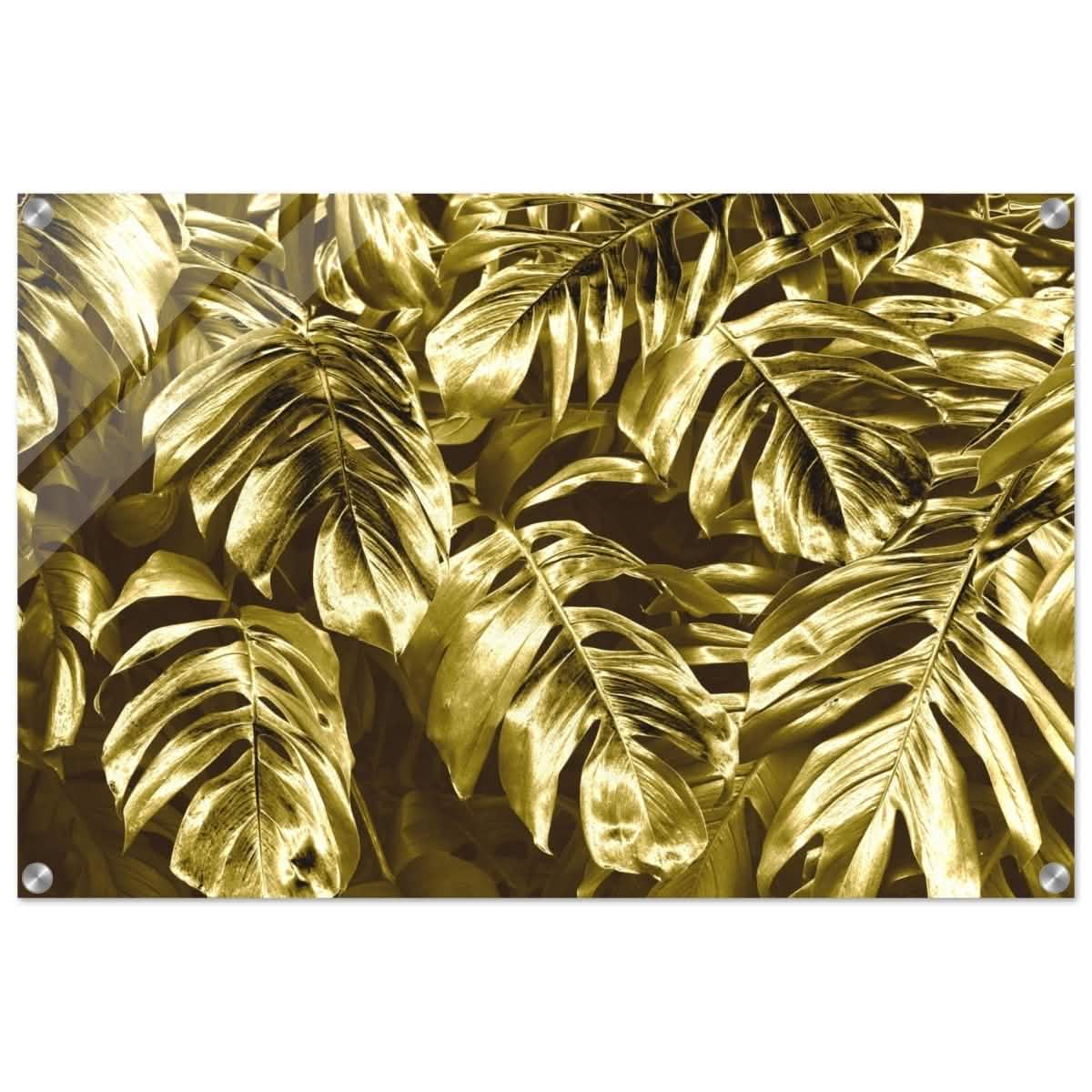 Da Vinci Wall art Print | Eclectic Expressions | Golden Leaf - Acrylic Print - 50x75 cm / 20x30″ -