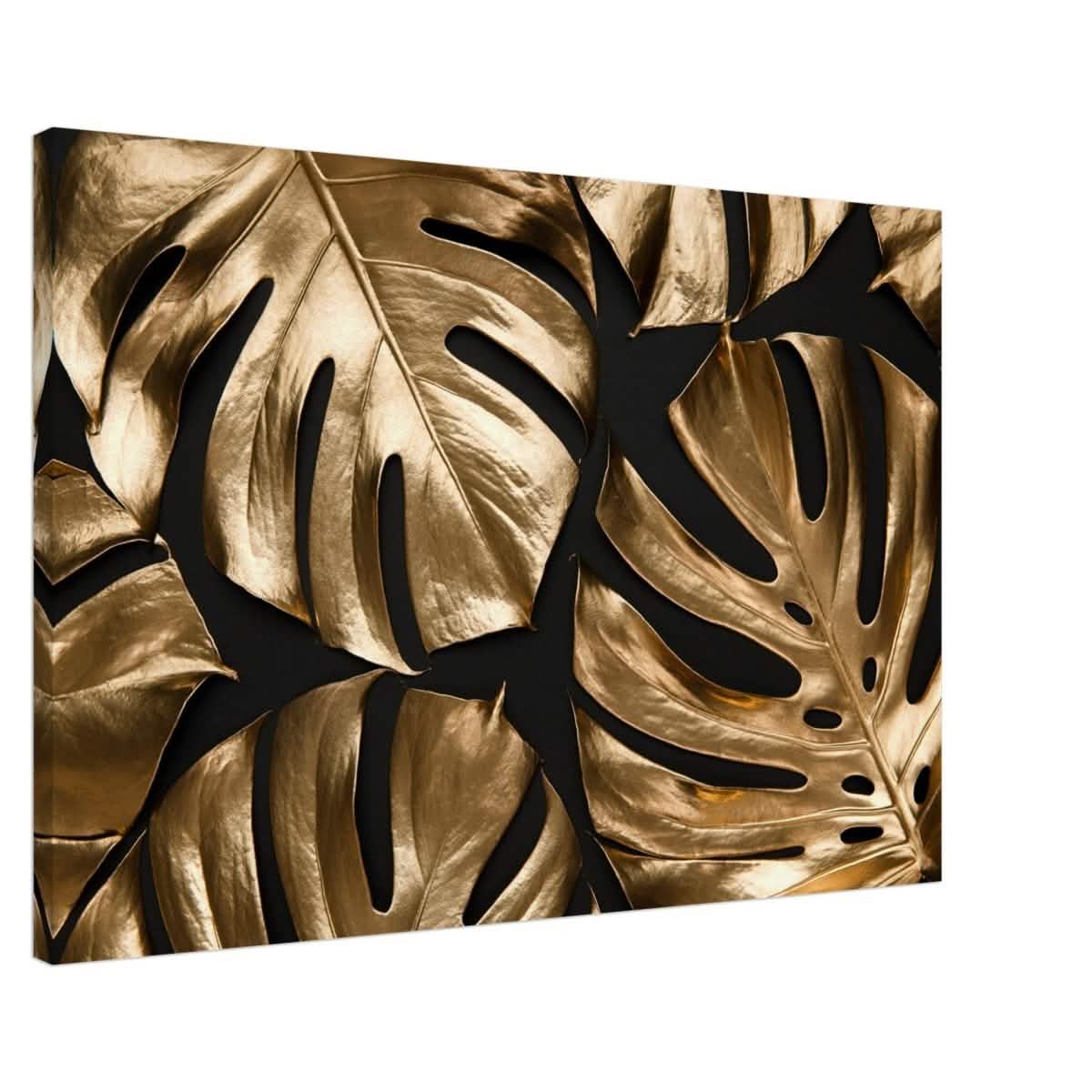 Da Vinci Wall art Print | Eclectic Expressions| Golden Leaf - Canvas - 60x90 cm / 24x36″ -