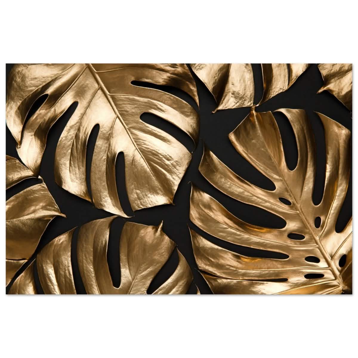 Da Vinci Wall art Print | Eclectic Expressions| Golden Leaf - Aluminum Print - 30x45 cm / 12x18″ -