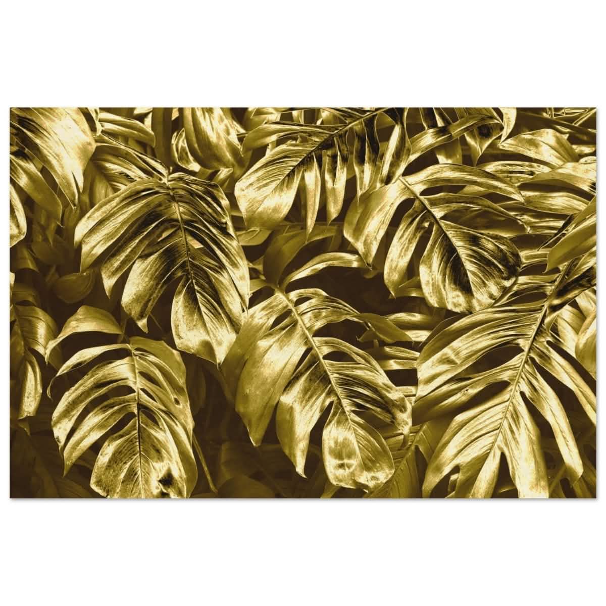 Da Vinci Wall art Print | Eclectic Expressions | Golden Leaf - Wood Prints - 30x45 cm / 12x18″ -