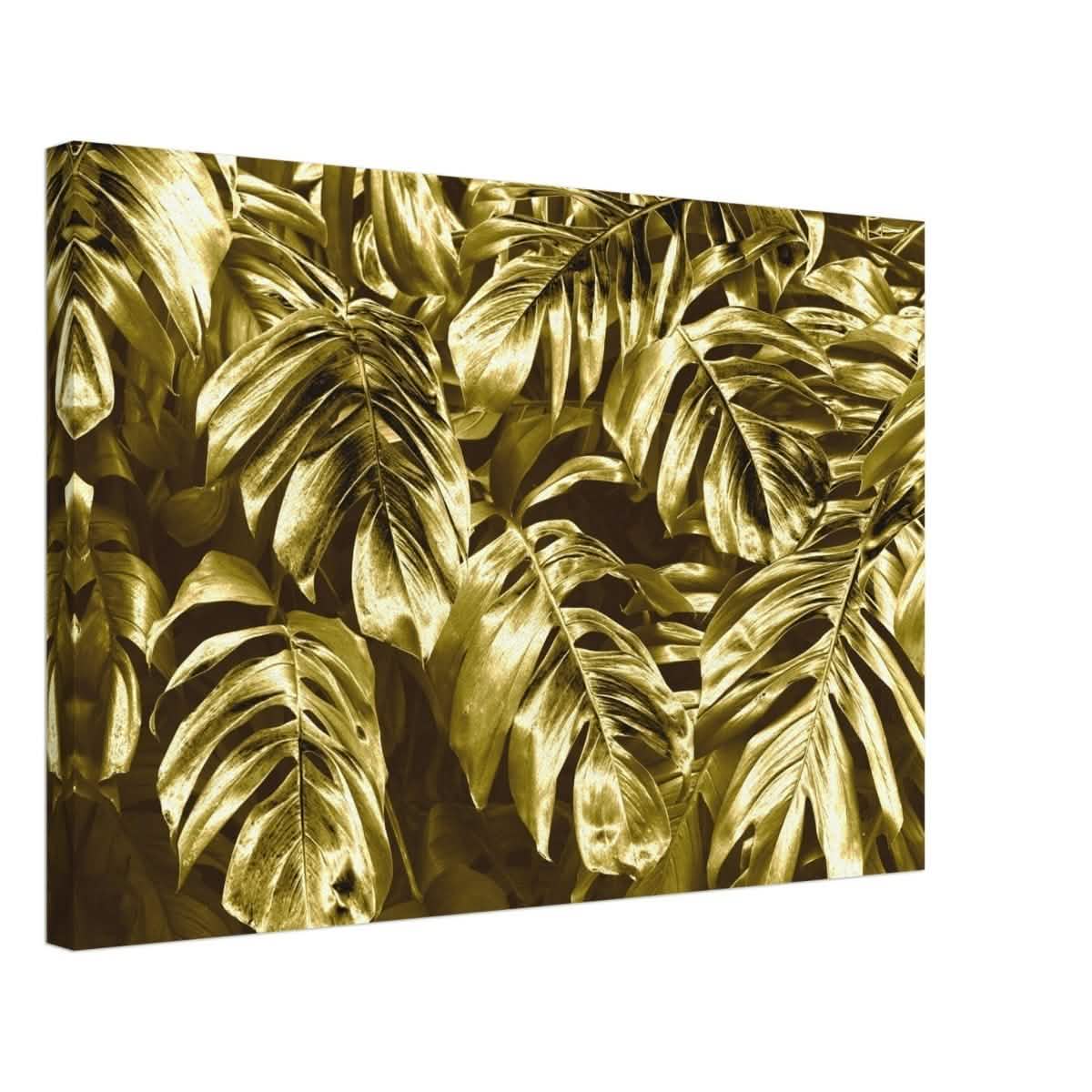 Da Vinci Wall art Print | Eclectic Expressions | Golden Leaf - Canvas - 40x60 cm / 16x24″ -