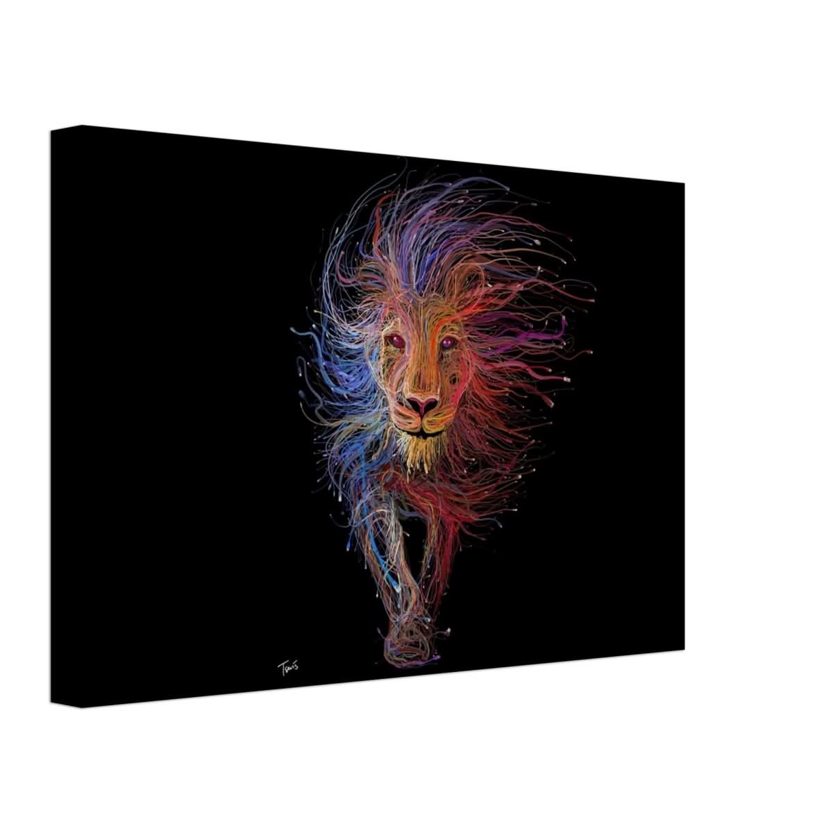 Da Vinci Wall art Print | Eclectic Expressions | Lion - Canvas - 30x45 cm / 12x18″ - Thick