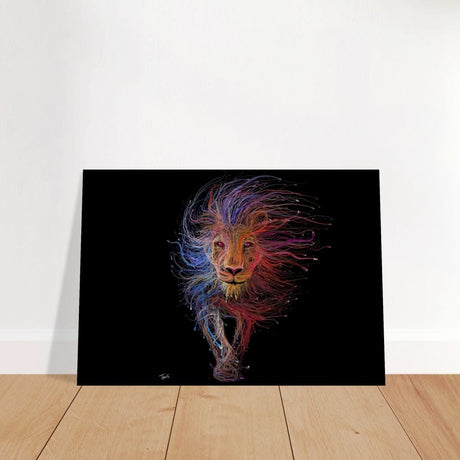 Da Vinci Wall art Print | Eclectic Expressions | Lion - Brushed Aluminum Print - 70x100 cm / 28x40″ -