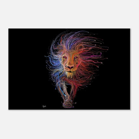 Da Vinci Wall art Print | Eclectic Expressions | Lion - Aluminum Print - 40x60 cm / 16x24″ -
