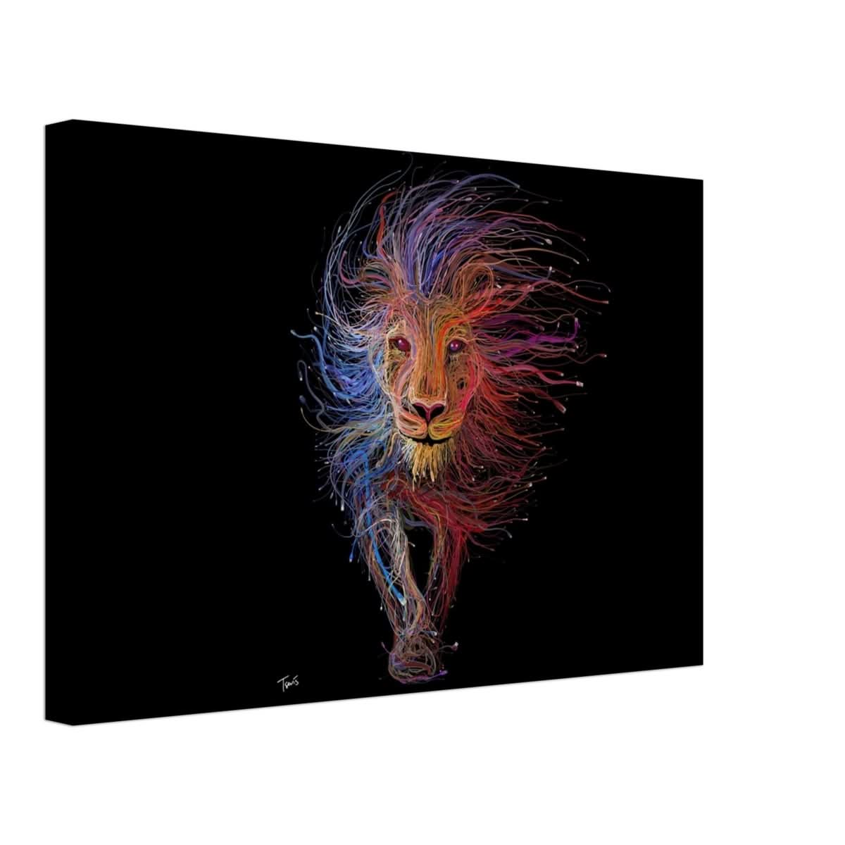 Da Vinci Wall art Print | Eclectic Expressions | Lion - Canvas - 30x45 cm / 12x18″ - Slim