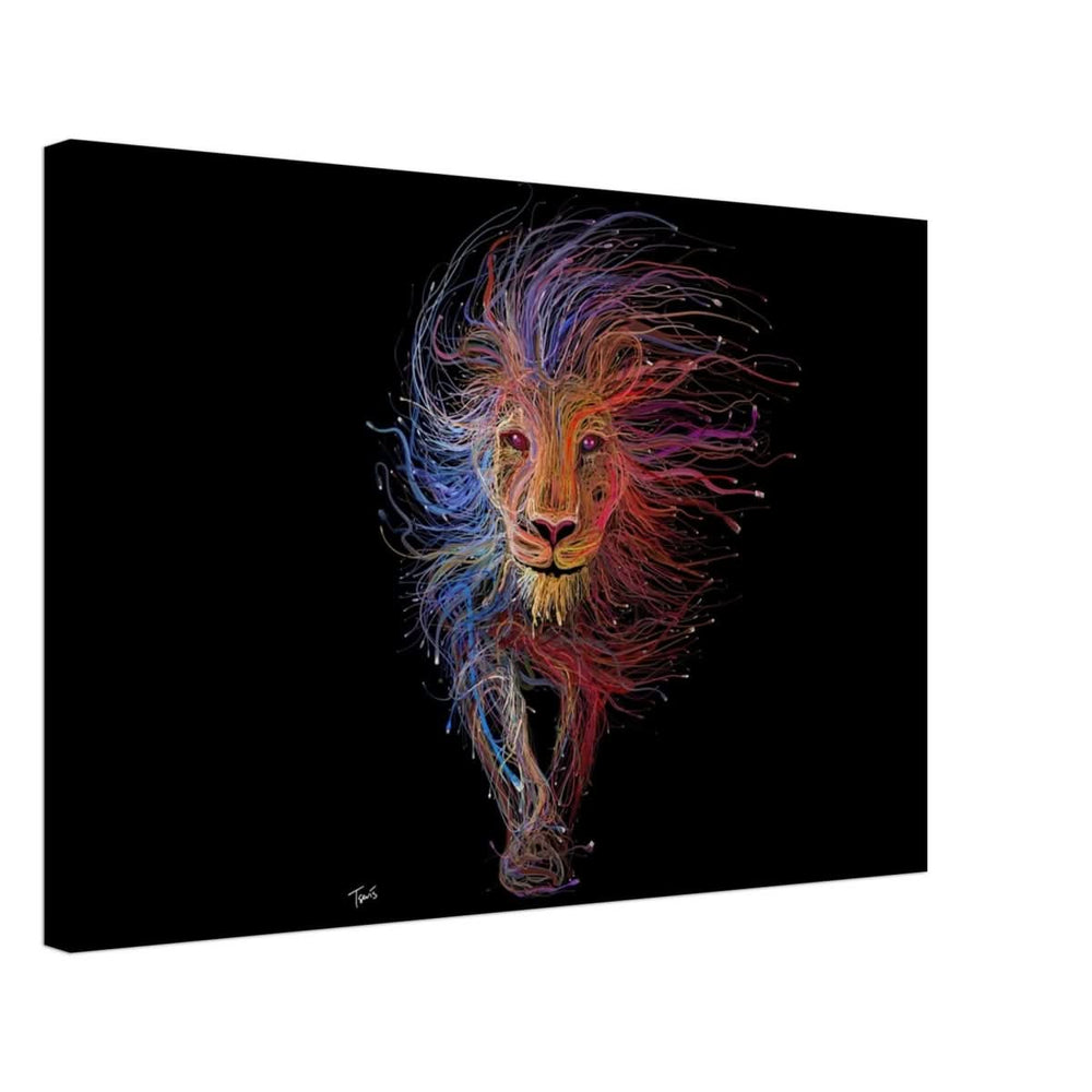 Da Vinci Wall art Print | Eclectic Expressions | Lion - Canvas - 50x75 cm / 20x30″ - Thick