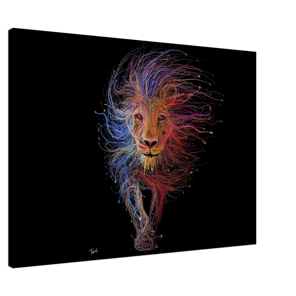 Da Vinci Wall art Print | Eclectic Expressions | Lion - Canvas - 70x100 cm / 28x40″ - Slim