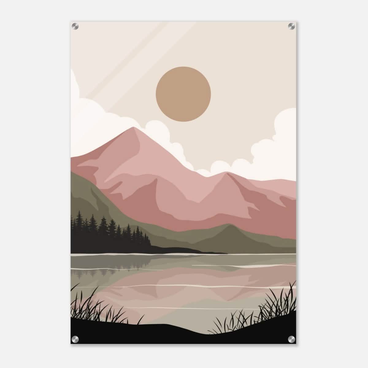 Da Vinci Wall art Print | Eclectic Expressions | Modern Minimalist wall art print | Bohemian - Acrylic Print - 70x100 cm / 28x40″ -