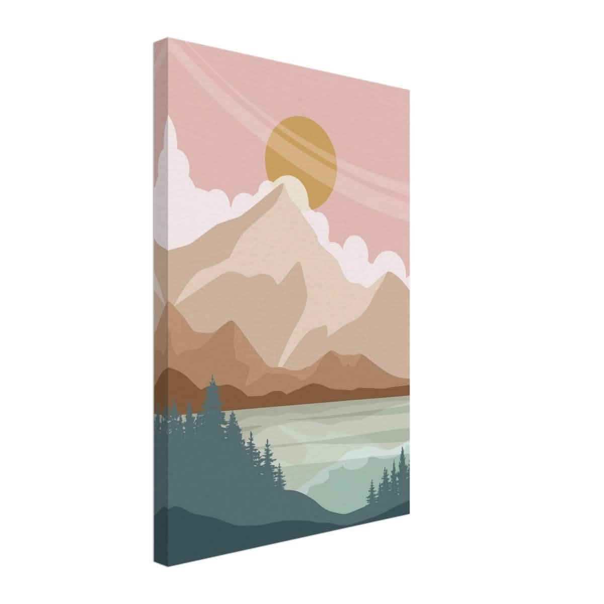 Da Vinci Wall art Print | Eclectic Expressions | Modern Minimalist wall art print | Bohemian - Canvas - 40x60 cm / 16x24″ - Thick