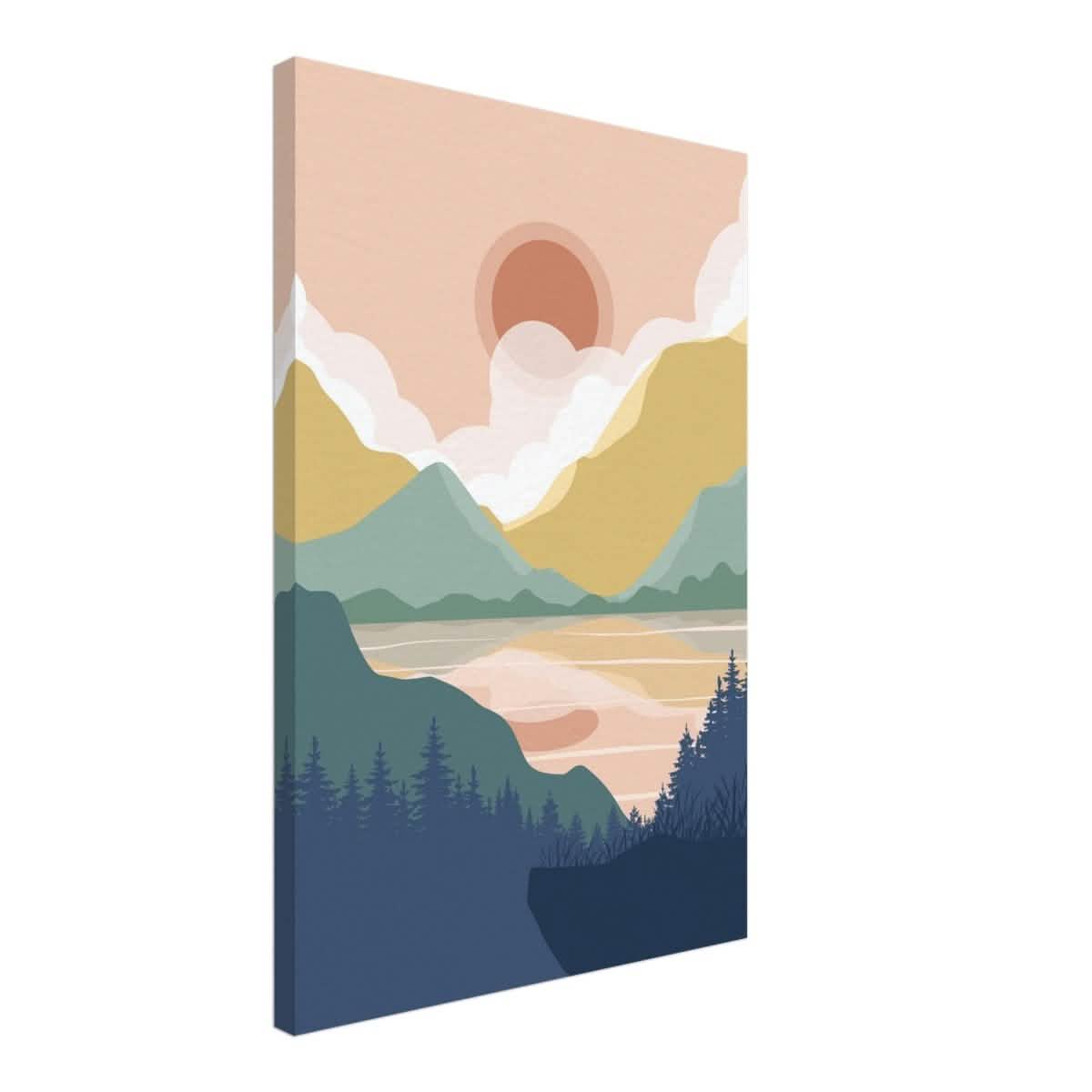 Da Vinci Wall art Print | Eclectic Expressions | Modern Minimalist wall art print | Bohemian - Canvas - 50x75 cm / 20x30″ - Thick