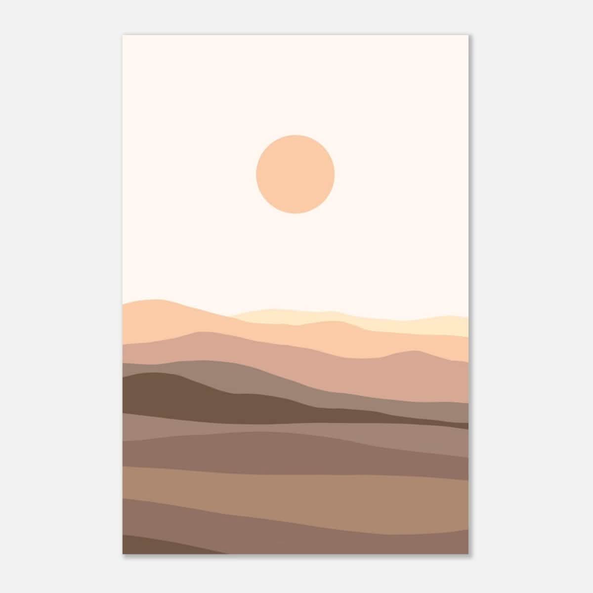 Da Vinci Wall art Print | Eclectic Expressions | Modern Minimalist wall art print | Bohemian - Aluminum Print - 40x60 cm / 16x24″ -