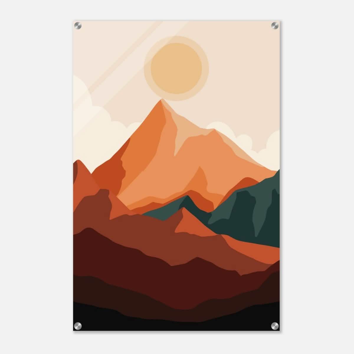 Da Vinci Wall art Print | Eclectic Expressions | Modern Minimalist wall art print | Bohemian - Acrylic Print - 60x90 cm / 24x36″ -