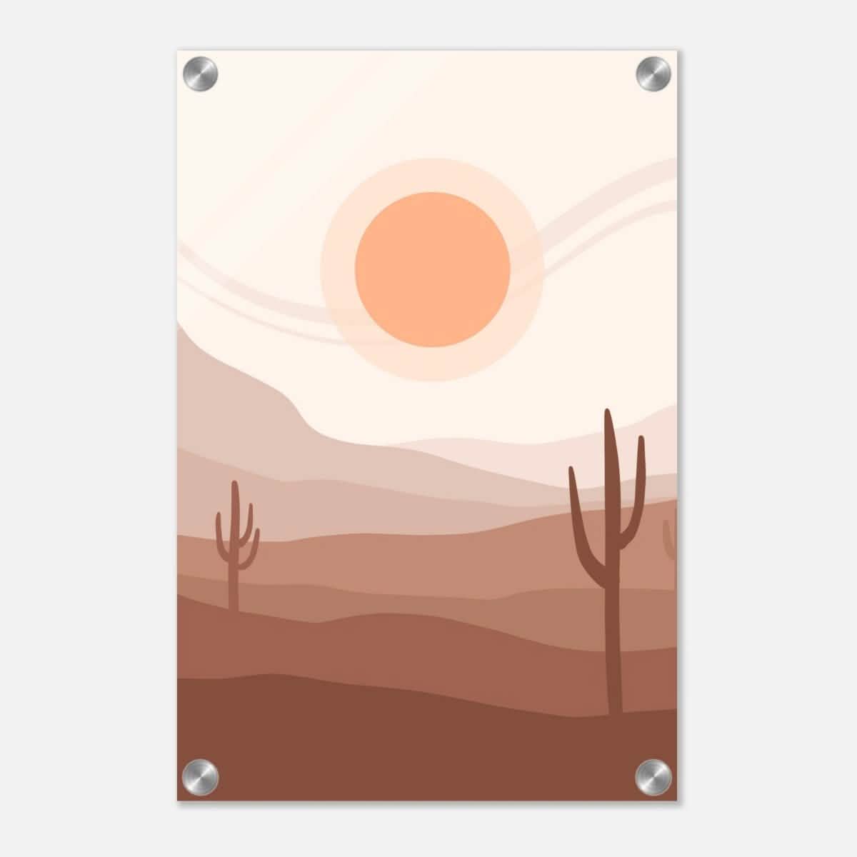 Da Vinci Wall art Print | Eclectic Expressions | Modern Minimalist wall art print | Bohemian - Acrylic Print - 30x45 cm / 12x18″ -