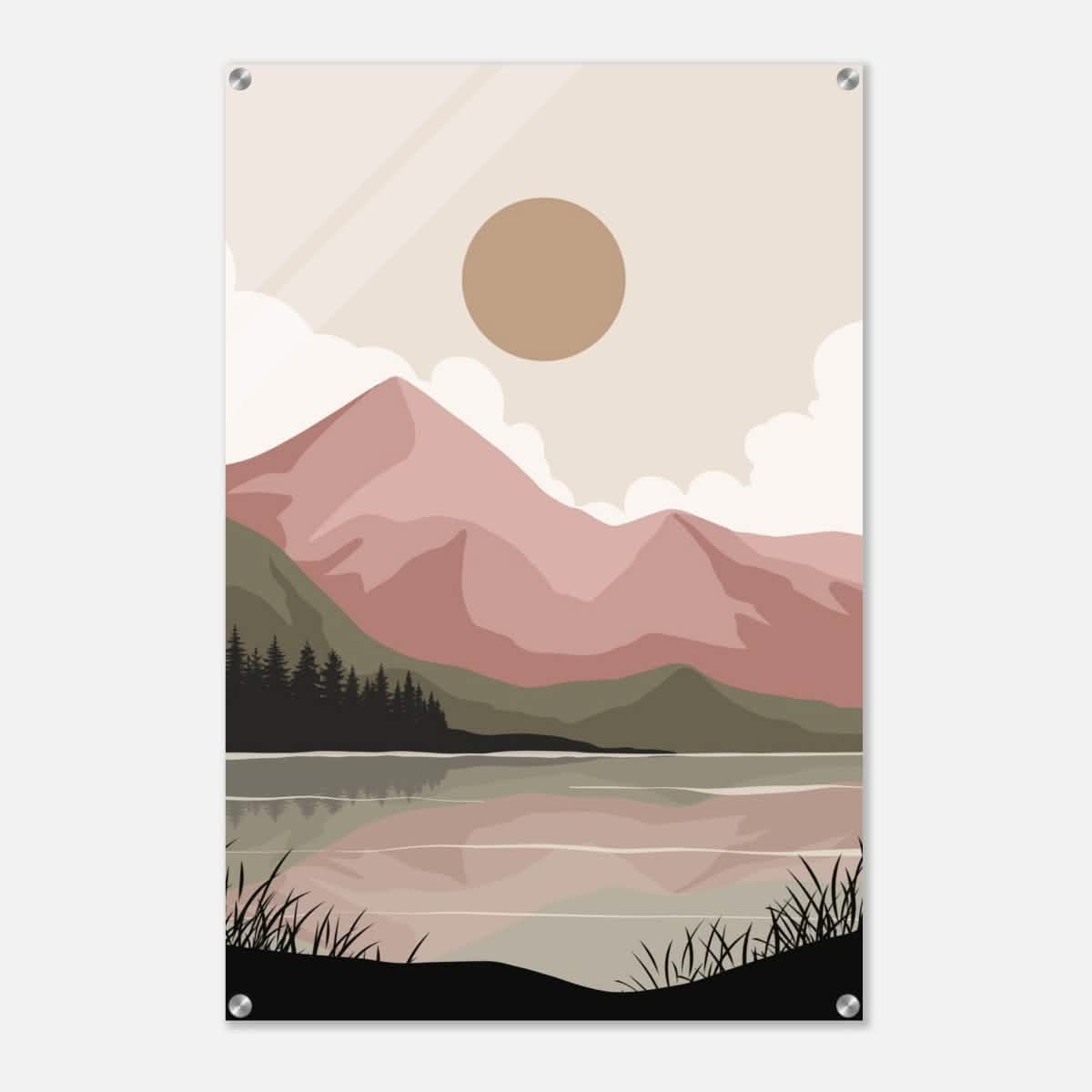 Da Vinci Wall art Print | Eclectic Expressions | Modern Minimalist wall art print | Bohemian - Acrylic Print - 60x90 cm / 24x36″ -