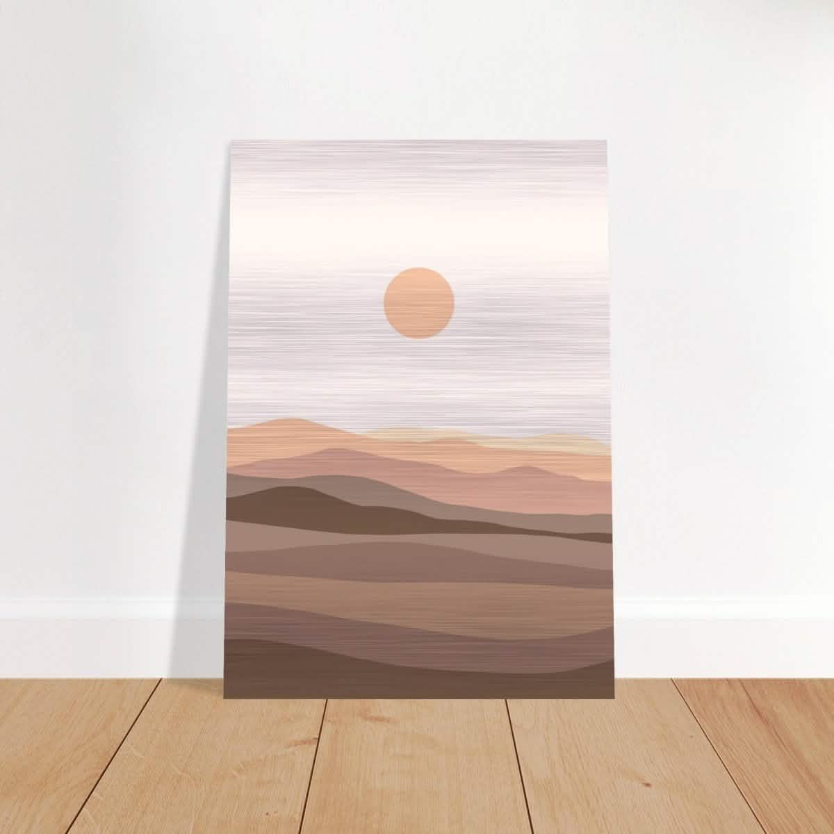 Da Vinci Wall art Print | Eclectic Expressions | Modern Minimalist wall art print | Bohemian - Brushed Aluminum Print - 70x100 cm / 28x40″ -