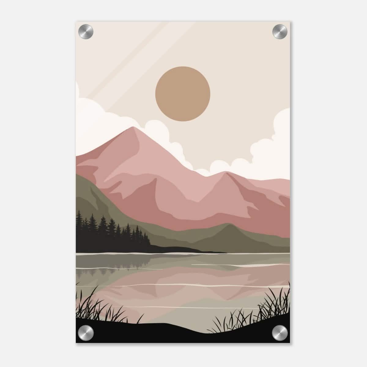 Da Vinci Wall art Print | Eclectic Expressions | Modern Minimalist wall art print | Bohemian - Acrylic Print - 30x45 cm / 12x18″ -