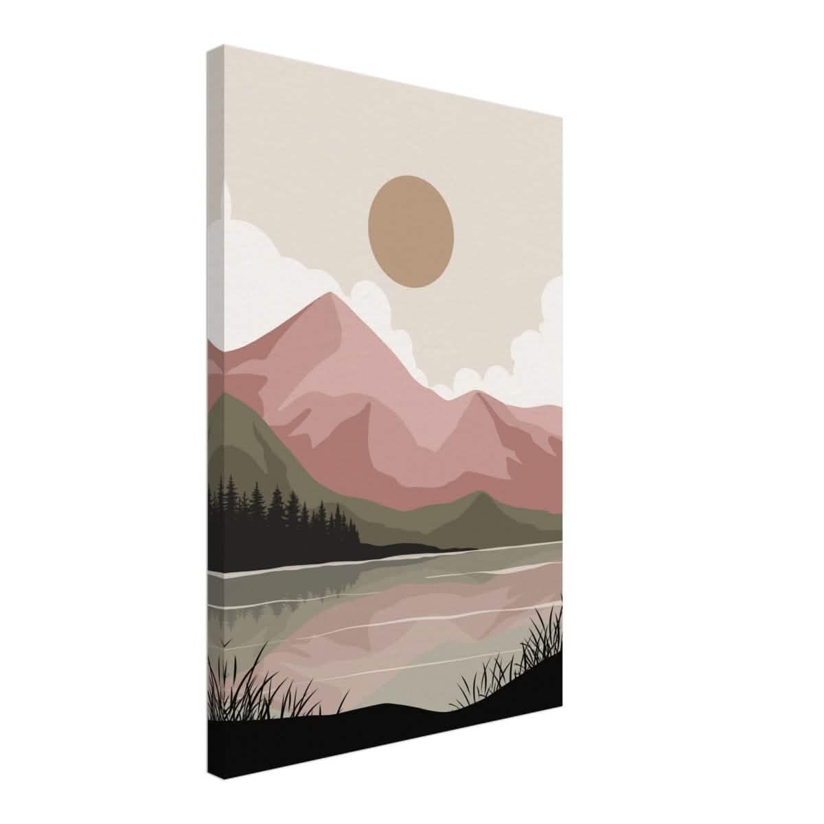 Da Vinci Wall art Print | Eclectic Expressions | Modern Minimalist wall art print | Bohemian - Canvas - 40x60 cm / 16x24″ - Slim