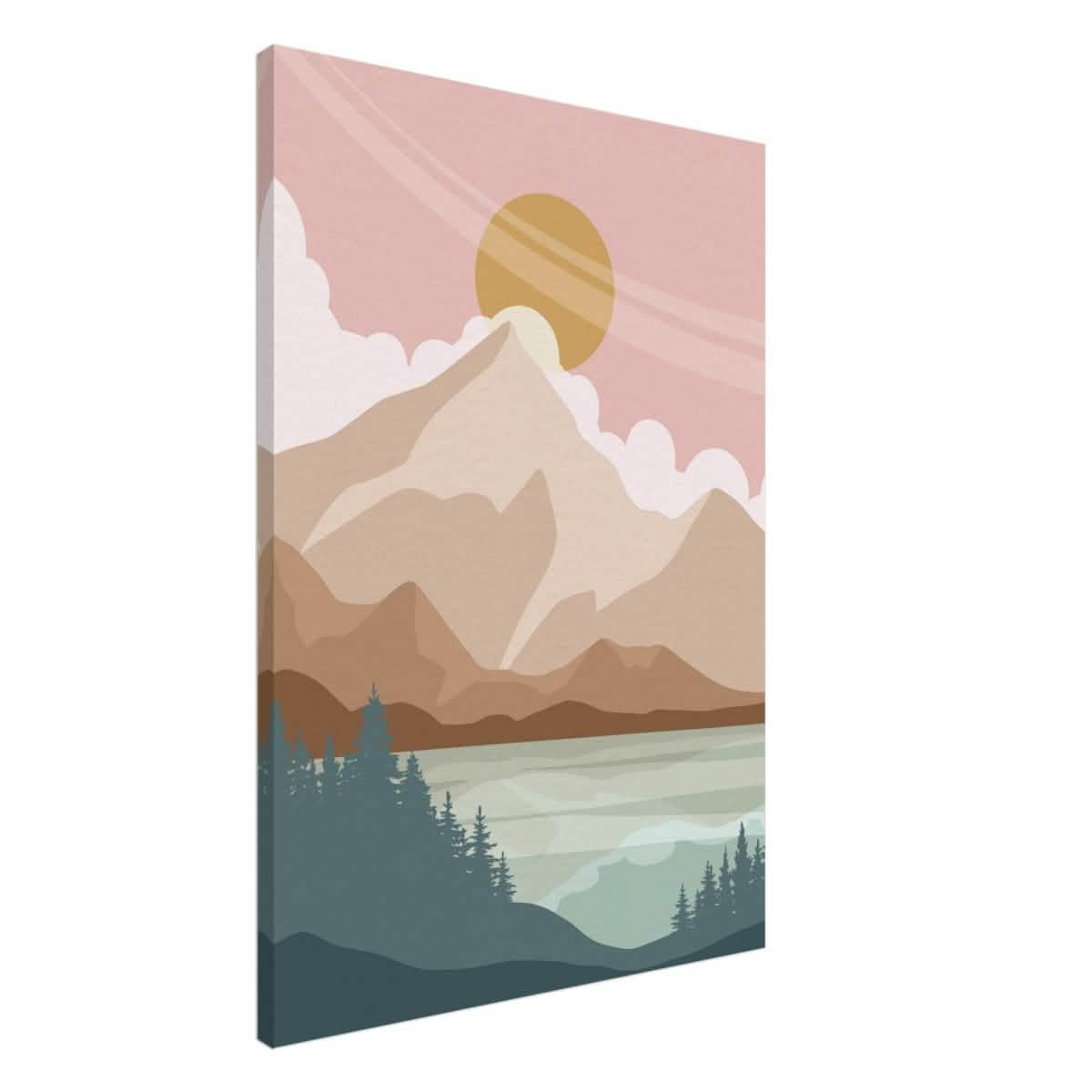 Da Vinci Wall art Print | Eclectic Expressions | Modern Minimalist wall art print | Bohemian - Canvas - 70x100 cm / 28x40″ - Thick