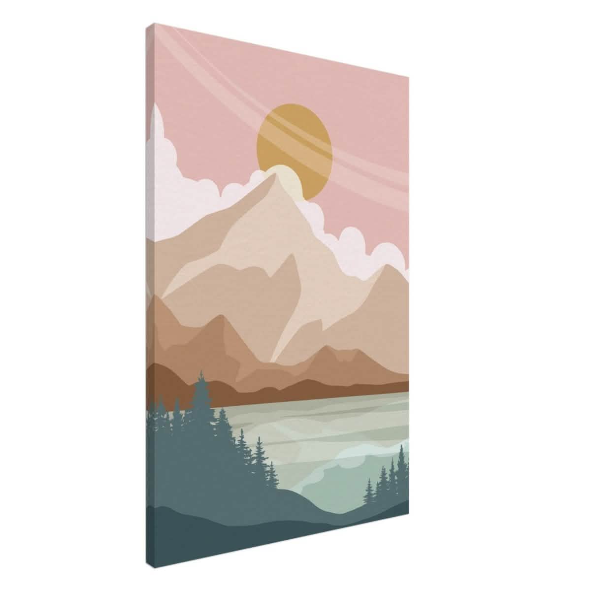 Da Vinci Wall art Print | Eclectic Expressions | Modern Minimalist wall art print | Bohemian - Canvas - 60x90 cm / 24x36″ - Slim