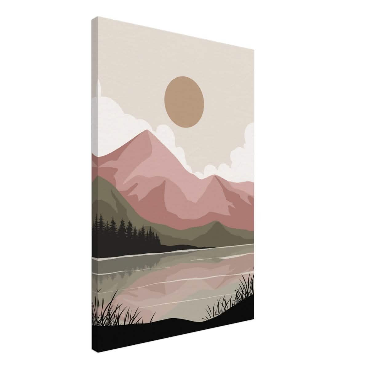 Da Vinci Wall art Print | Eclectic Expressions | Modern Minimalist wall art print | Bohemian - Canvas - 60x90 cm / 24x36″ - Thick