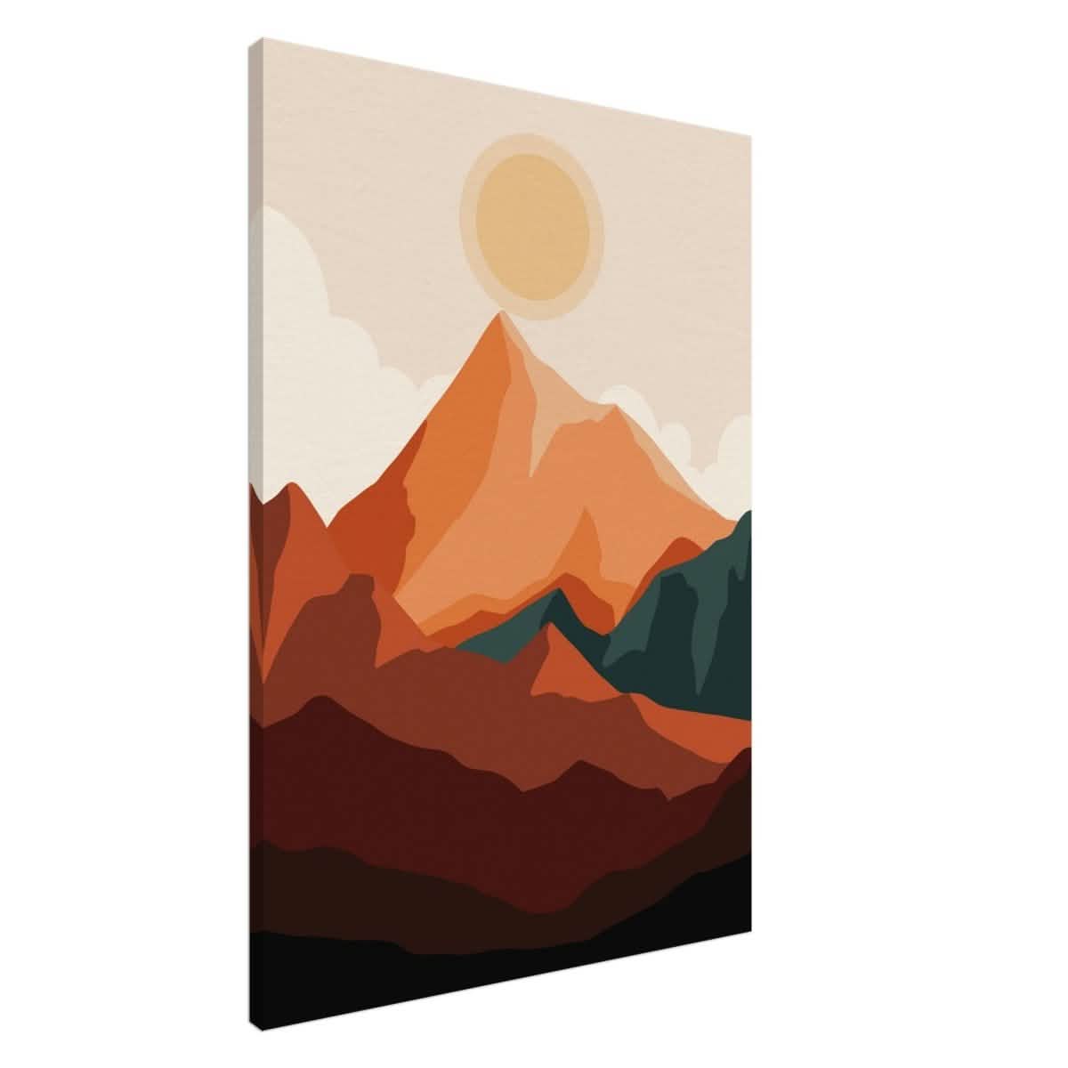 Da Vinci Wall art Print | Eclectic Expressions | Modern Minimalist wall art print | Bohemian - Canvas - 70x100 cm / 28x40″ - Slim