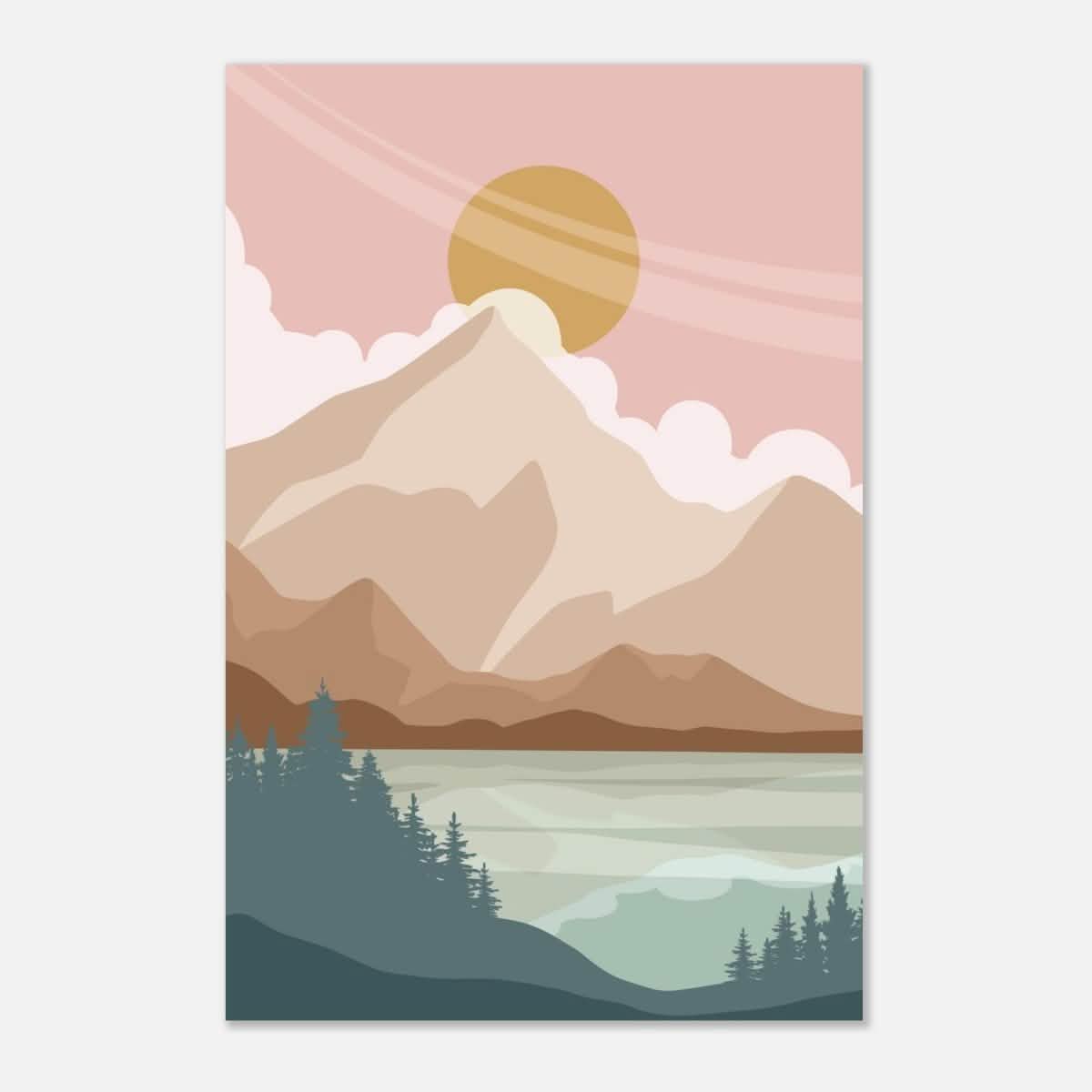 Da Vinci Wall art Print | Eclectic Expressions | Modern Minimalist wall art print | Bohemian - Aluminum Print - 60x90 cm / 24x36″ -