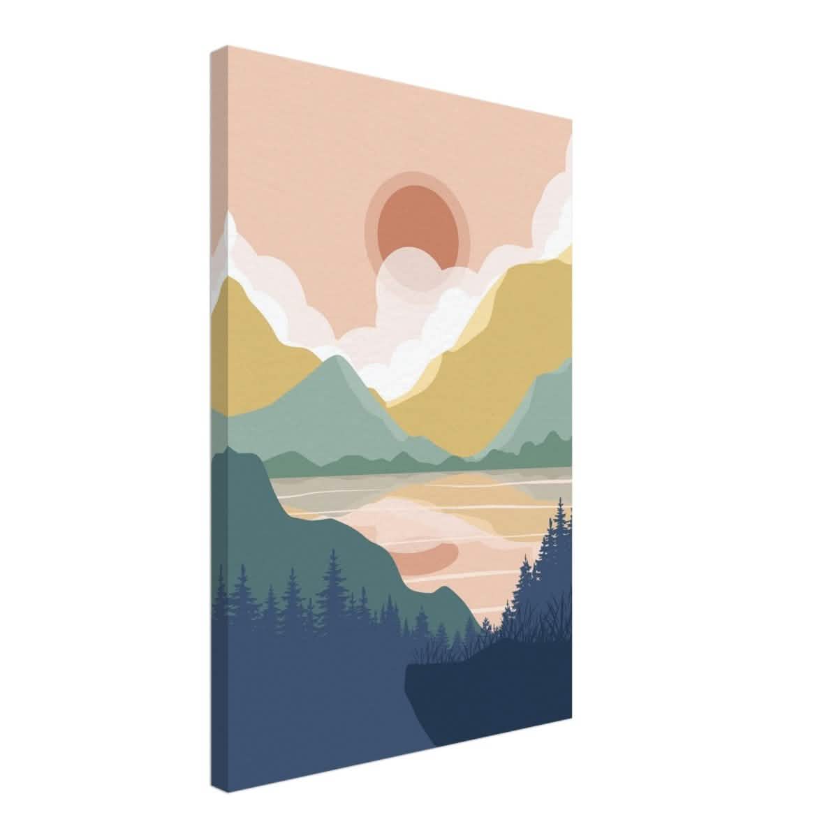 Da Vinci Wall art Print | Eclectic Expressions | Modern Minimalist wall art print | Bohemian - Canvas - 40x60 cm / 16x24″ - Slim