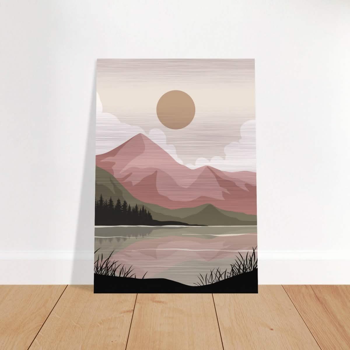 Da Vinci Wall art Print | Eclectic Expressions | Modern Minimalist wall art print | Bohemian - Brushed Aluminum Print - 70x100 cm / 28x40″ -