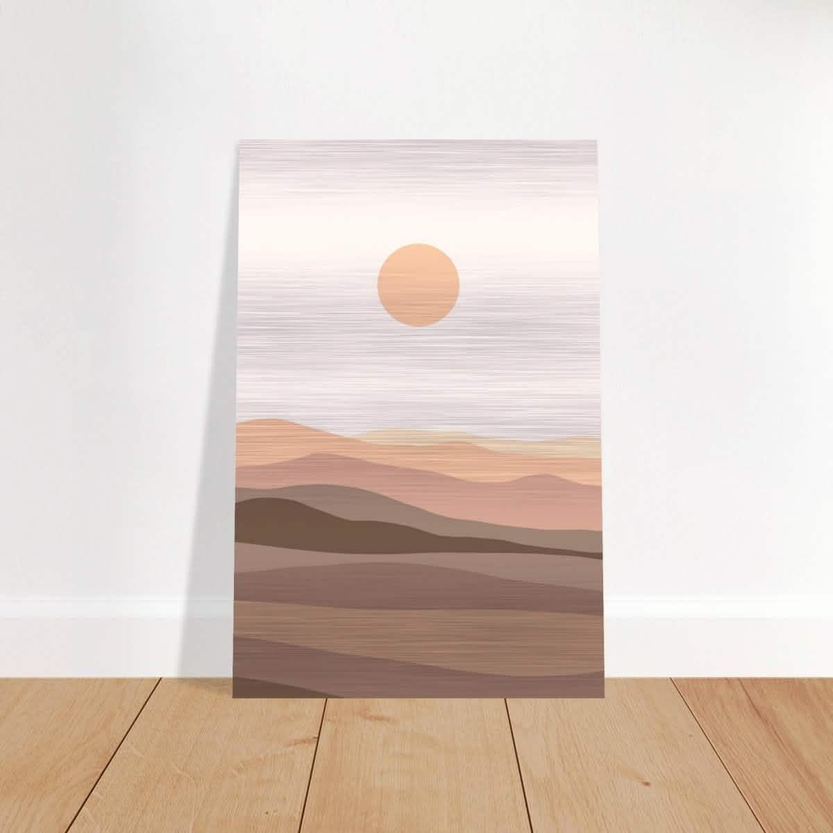 Da Vinci Wall art Print | Eclectic Expressions | Modern Minimalist wall art print | Bohemian - Brushed Aluminum Print - 40x60 cm / 16x24″ -