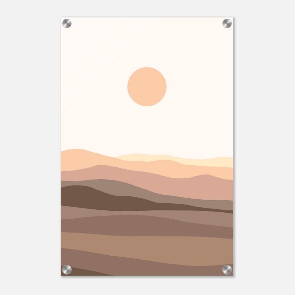 Da Vinci Wall art Print | Eclectic Expressions | Modern Minimalist wall art print | Bohemian - Acrylic Print - 40x60 cm / 16x24″ -