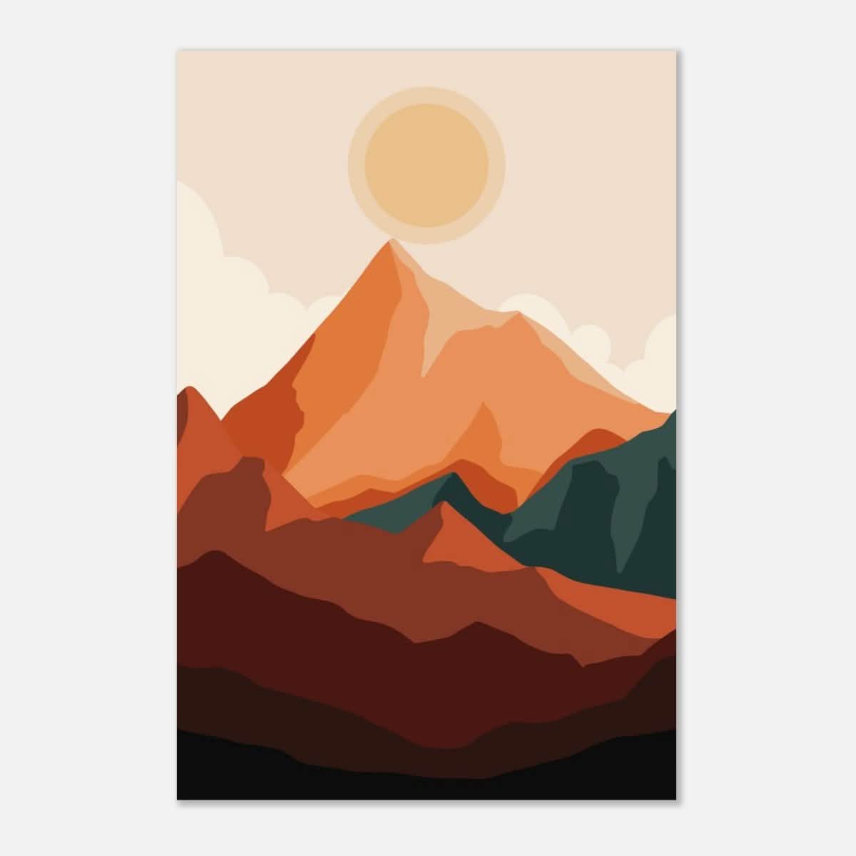 Da Vinci Wall art Print | Eclectic Expressions | Modern Minimalist wall art print | Bohemian - Aluminum Print - 50x75 cm / 20x30″ -