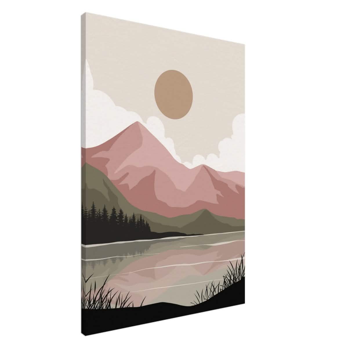 Da Vinci Wall art Print | Eclectic Expressions | Modern Minimalist wall art print | Bohemian - Canvas - 70x100 cm / 28x40″ - Slim