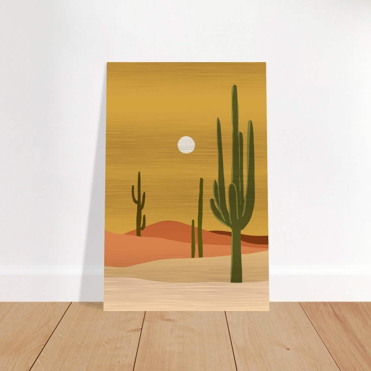 Da Vinci Wall art Print | Eclectic Expressions | Modern Minimalist wall art print | Bohemian - Brushed Aluminum Print - 60x90 cm / 24x36″ -