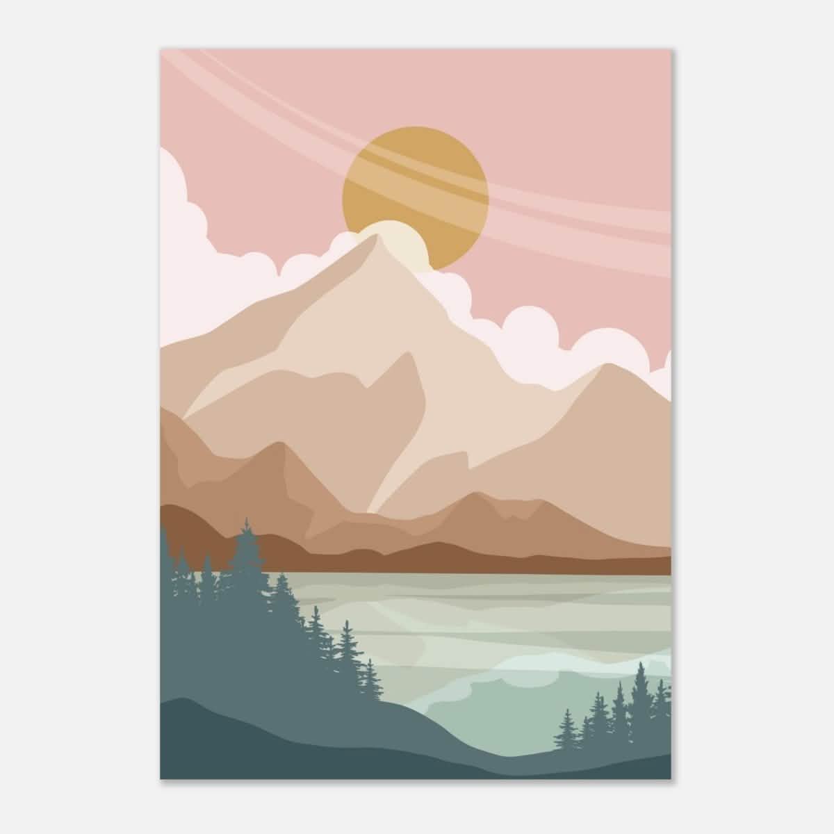 Da Vinci Wall art Print | Eclectic Expressions | Modern Minimalist wall art print | Bohemian - Aluminum Print - 70x100 cm / 28x40″ -