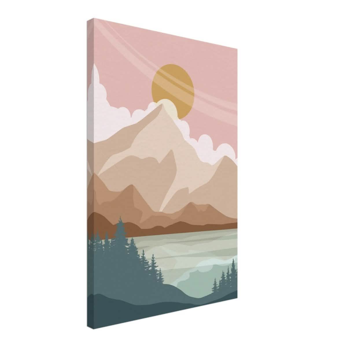 Da Vinci Wall art Print | Eclectic Expressions | Modern Minimalist wall art print | Bohemian - Canvas - 50x75 cm / 20x30″ - Thick