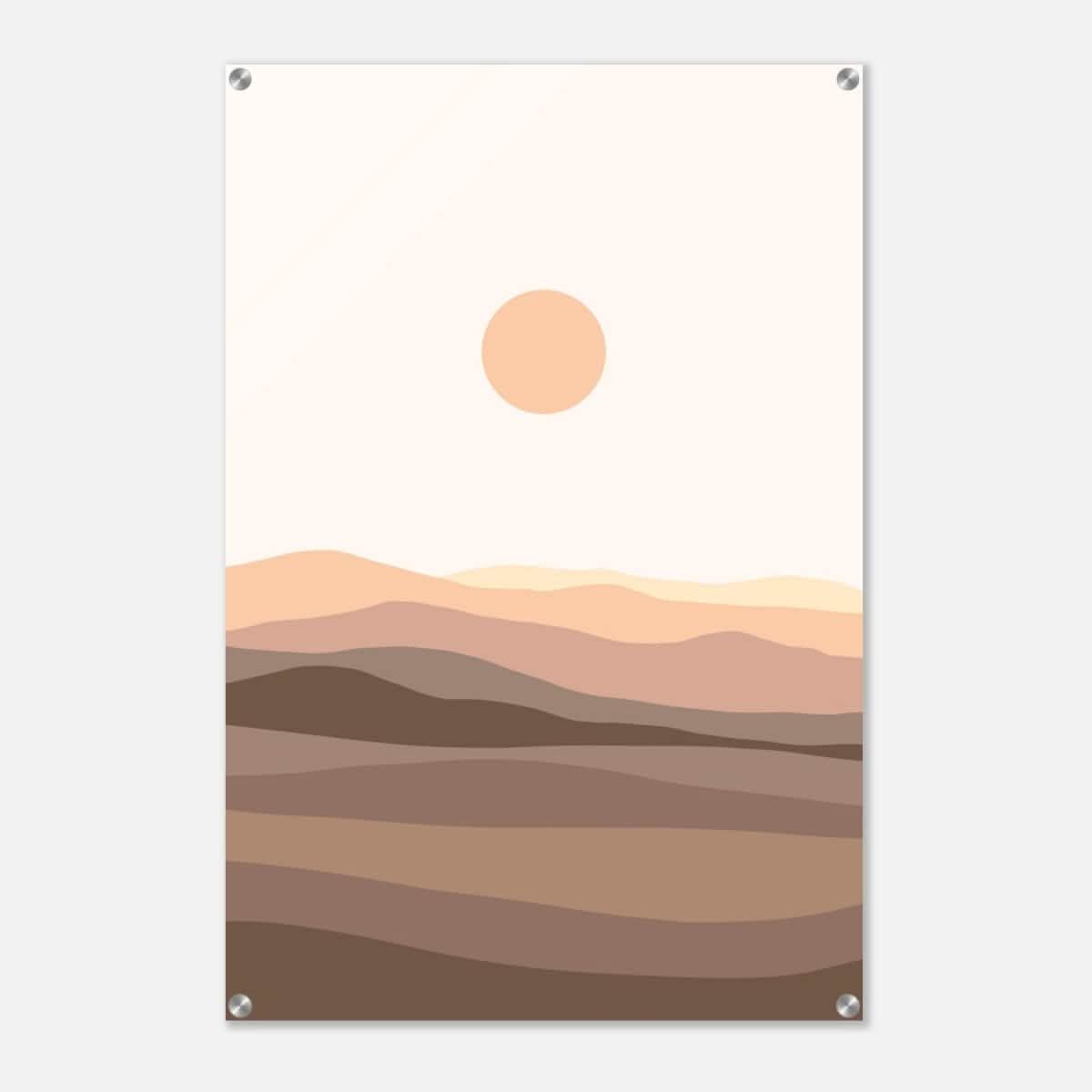 Da Vinci Wall art Print | Eclectic Expressions | Modern Minimalist wall art print | Bohemian - Acrylic Print - 60x90 cm / 24x36″ -