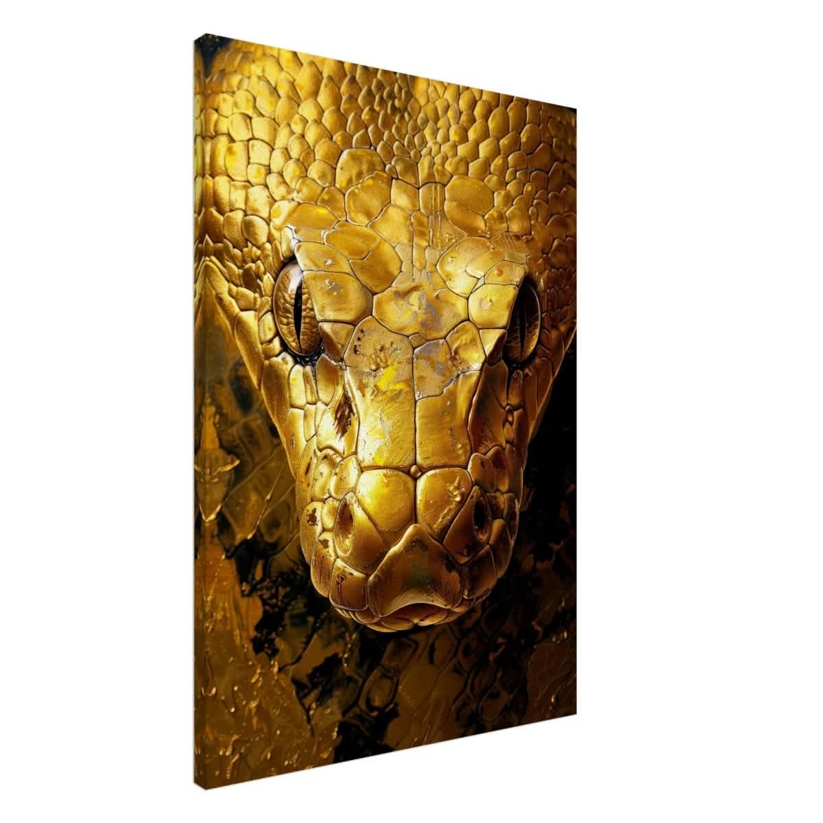 Da Vinci Wall art Print | Eclectic Expressions | Snake - Canvas - 70x100 cm / 28x40″ - Thick