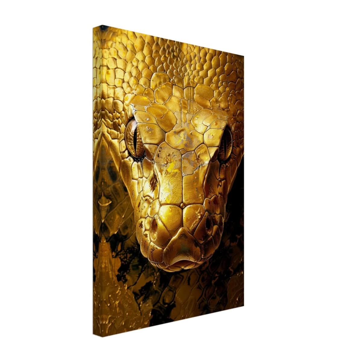 Da Vinci Wall art Print | Eclectic Expressions | Snake - Canvas - 30x45 cm / 12x18″ - Slim