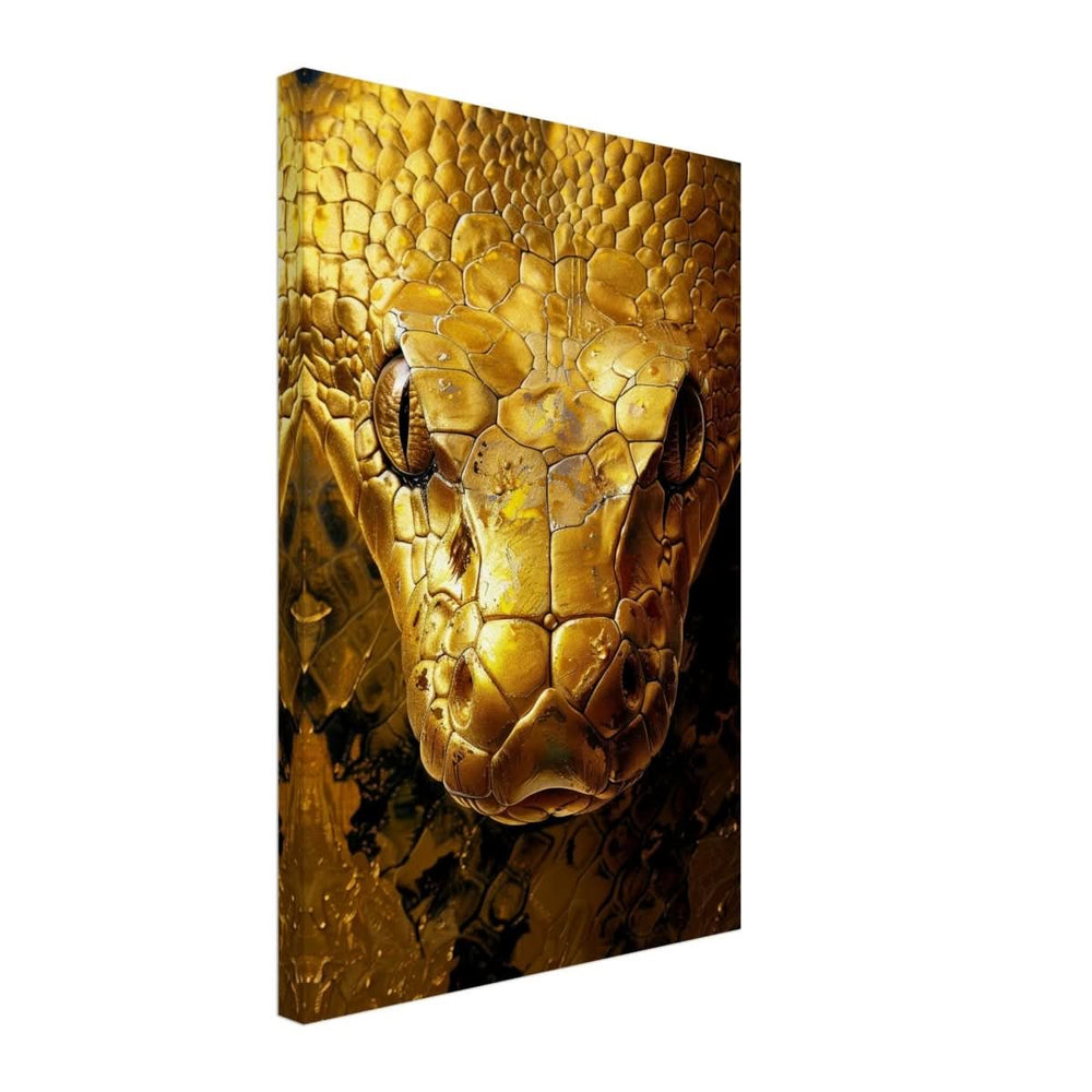 Da Vinci Wall art Print | Eclectic Expressions | Snake - Canvas - 40x60 cm / 16x24″ - Thick