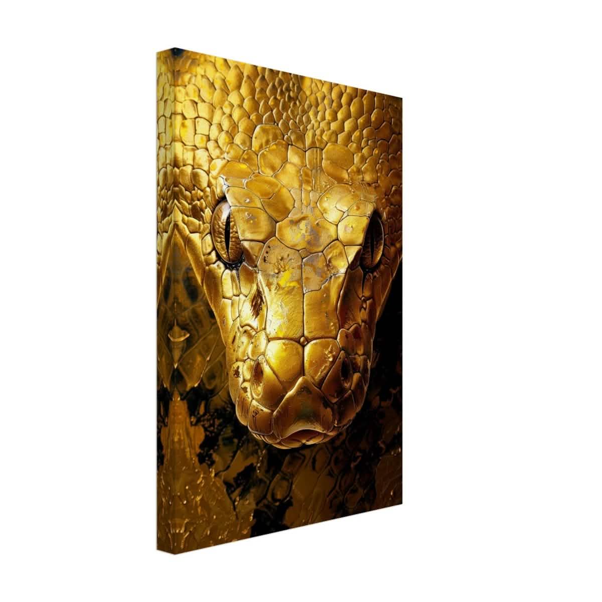 Da Vinci Wall art Print | Eclectic Expressions | Snake - Canvas - 30x45 cm / 12x18″ - Thick