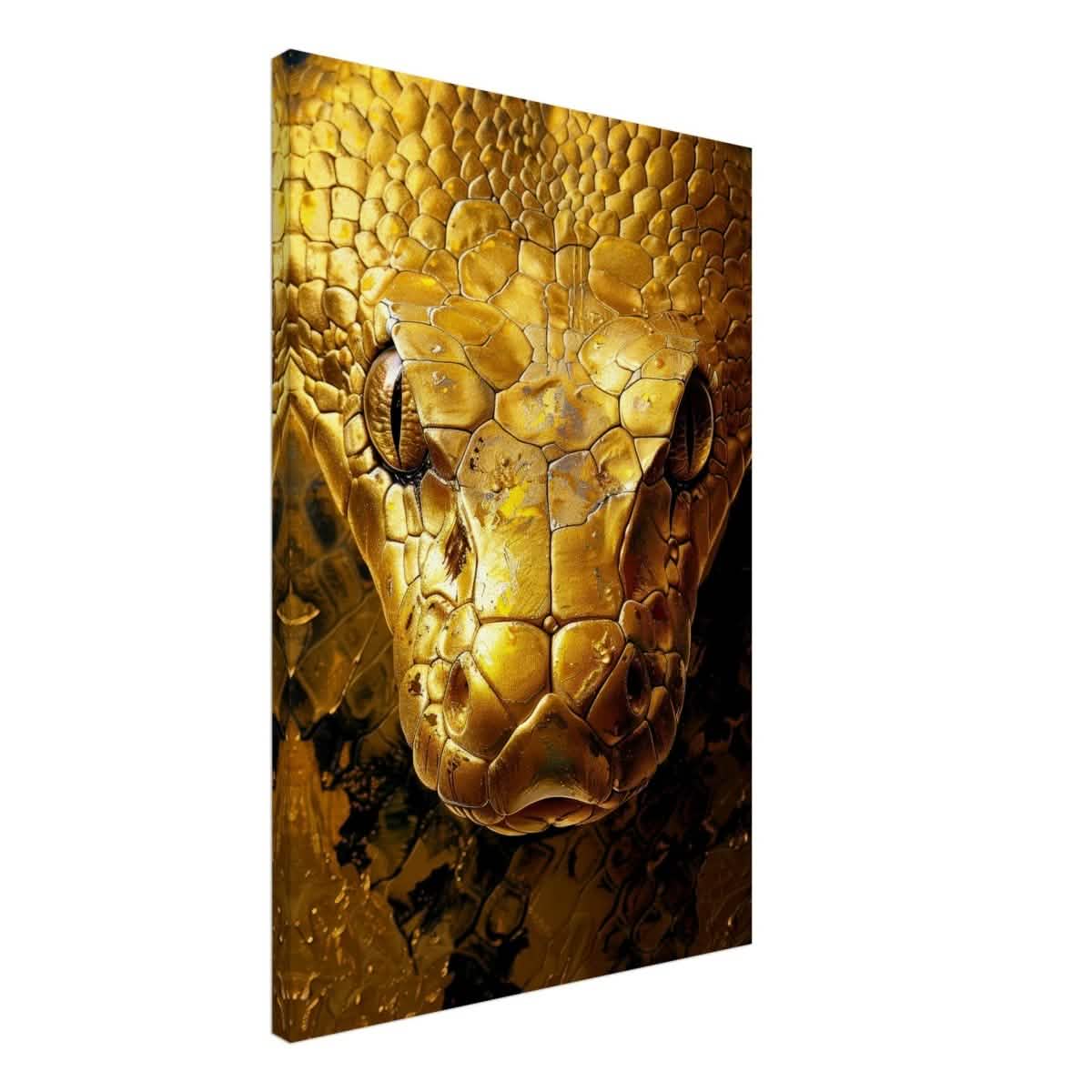 Da Vinci Wall art Print | Eclectic Expressions | Snake - Canvas - 50x75 cm / 20x30″ - Slim
