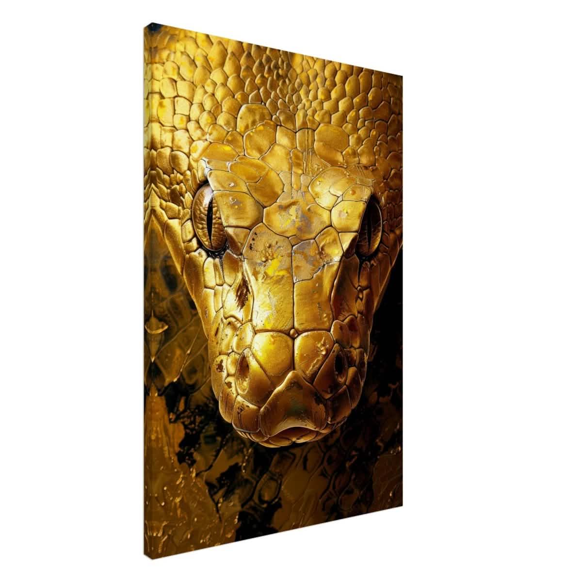 Da Vinci Wall art Print | Eclectic Expressions | Snake - Canvas - 60x90 cm / 24x36″ - Slim