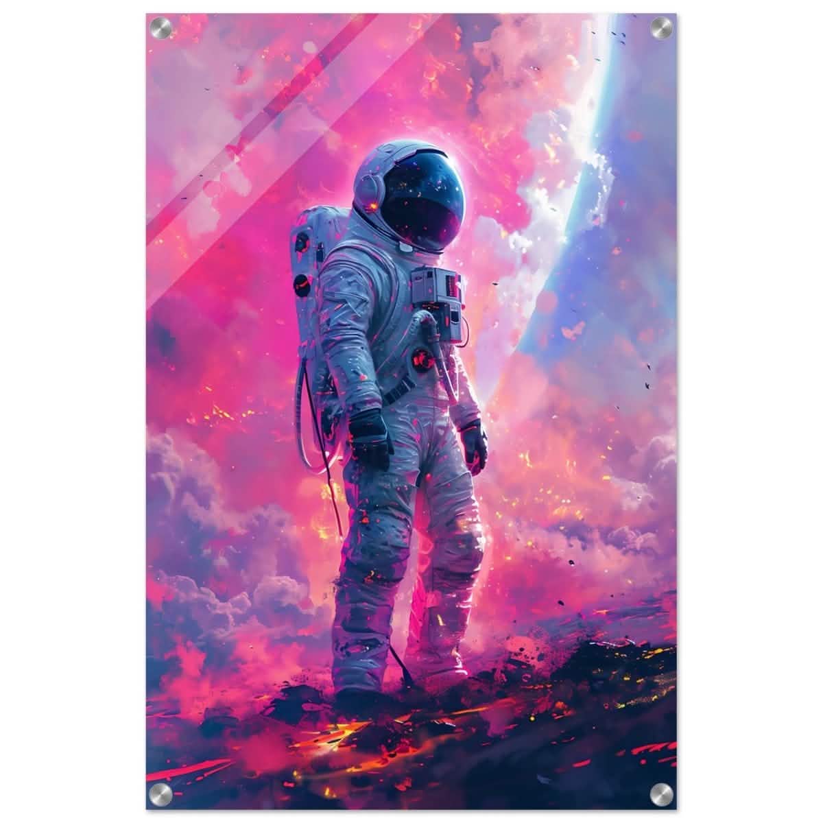 Da Vinci Wall art Print | Eclectic Expressions | Space - Acrylic Print - 50x75 cm / 20x30″ -