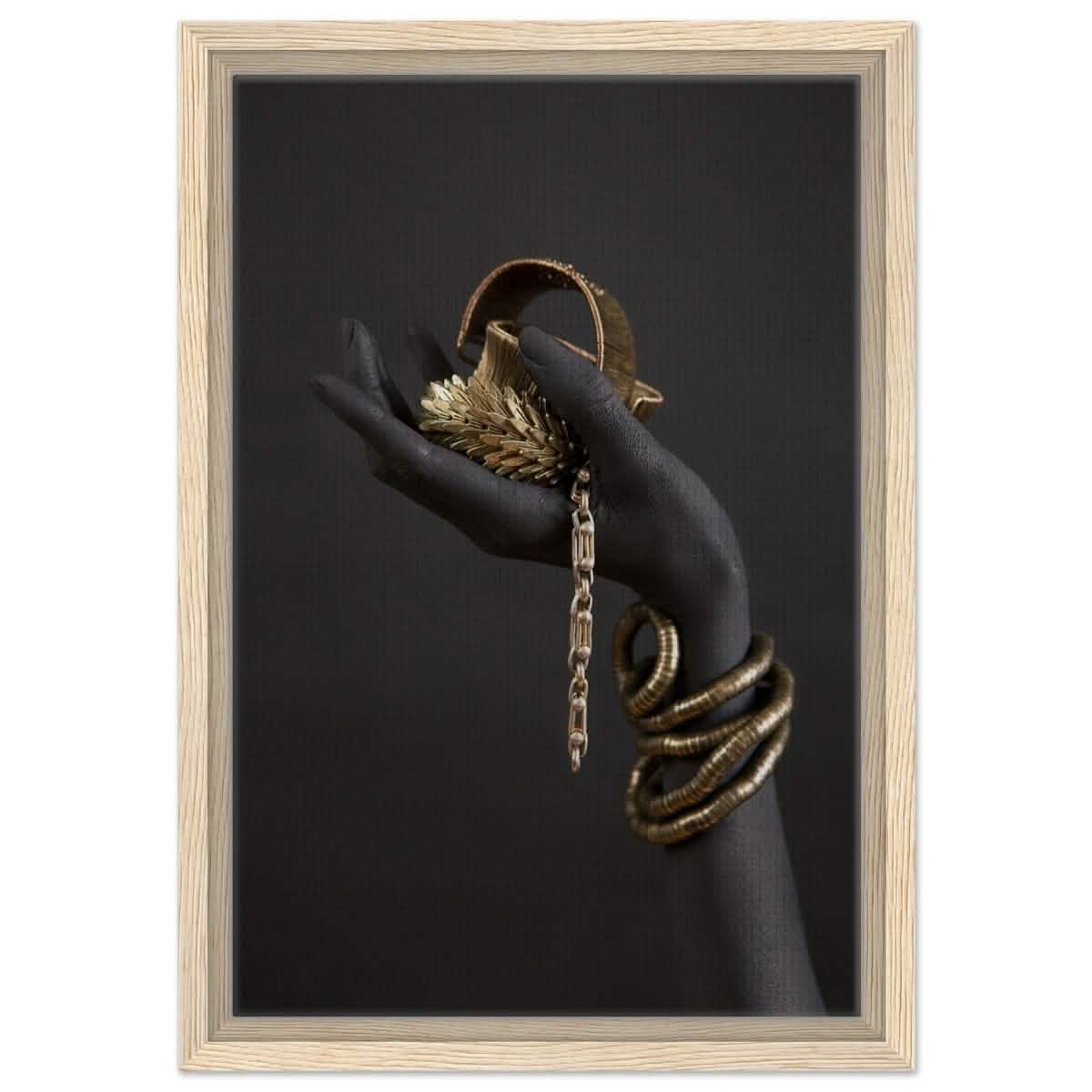 Da Vinci Wall art Print | Eclectic Expressions - Framed Canvas - 30x45 cm / 12x18″ - Wood frame