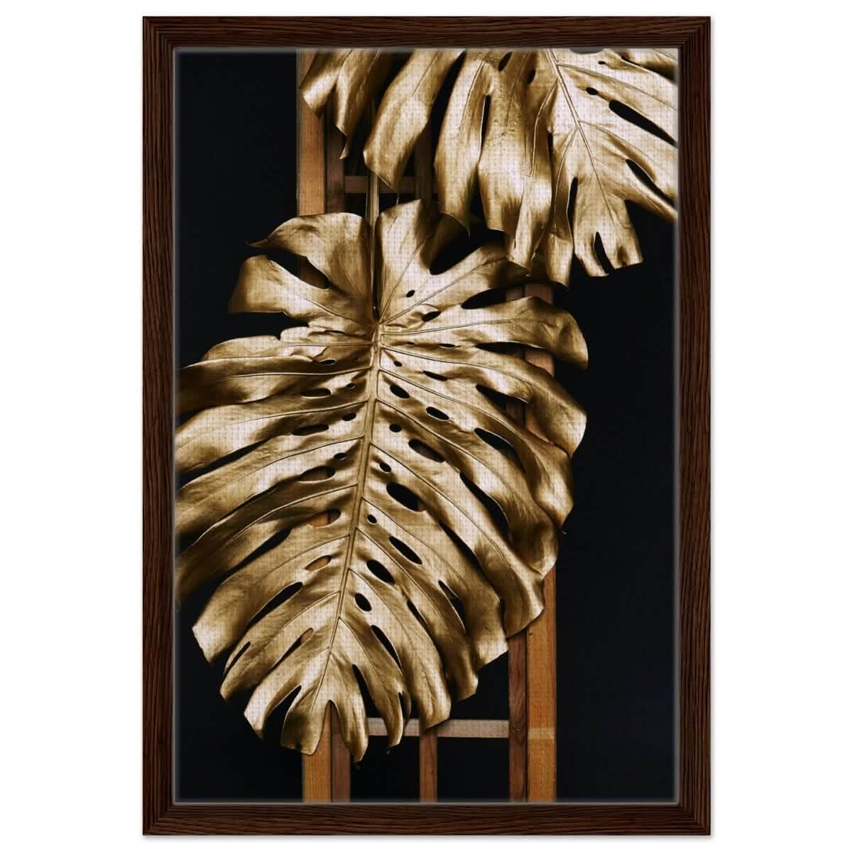 Da Vinci Wall art Print | Eclectic Expressions - Framed Canvas - 40x60 cm / 16x24″ - Dark wood frame