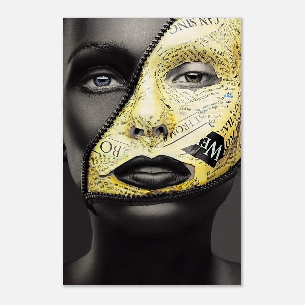 Da Vinci Wall art Print | Eclectic Expressions - Wood Prints - 60x90 cm / 24x36″ - 20 mm