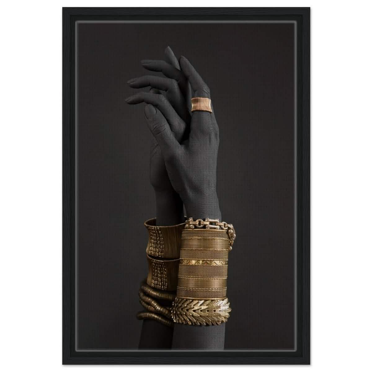 Da Vinci Wall art Print | Eclectic Expressions - Framed Canvas - 40x60 cm / 16x24″ - Black frame