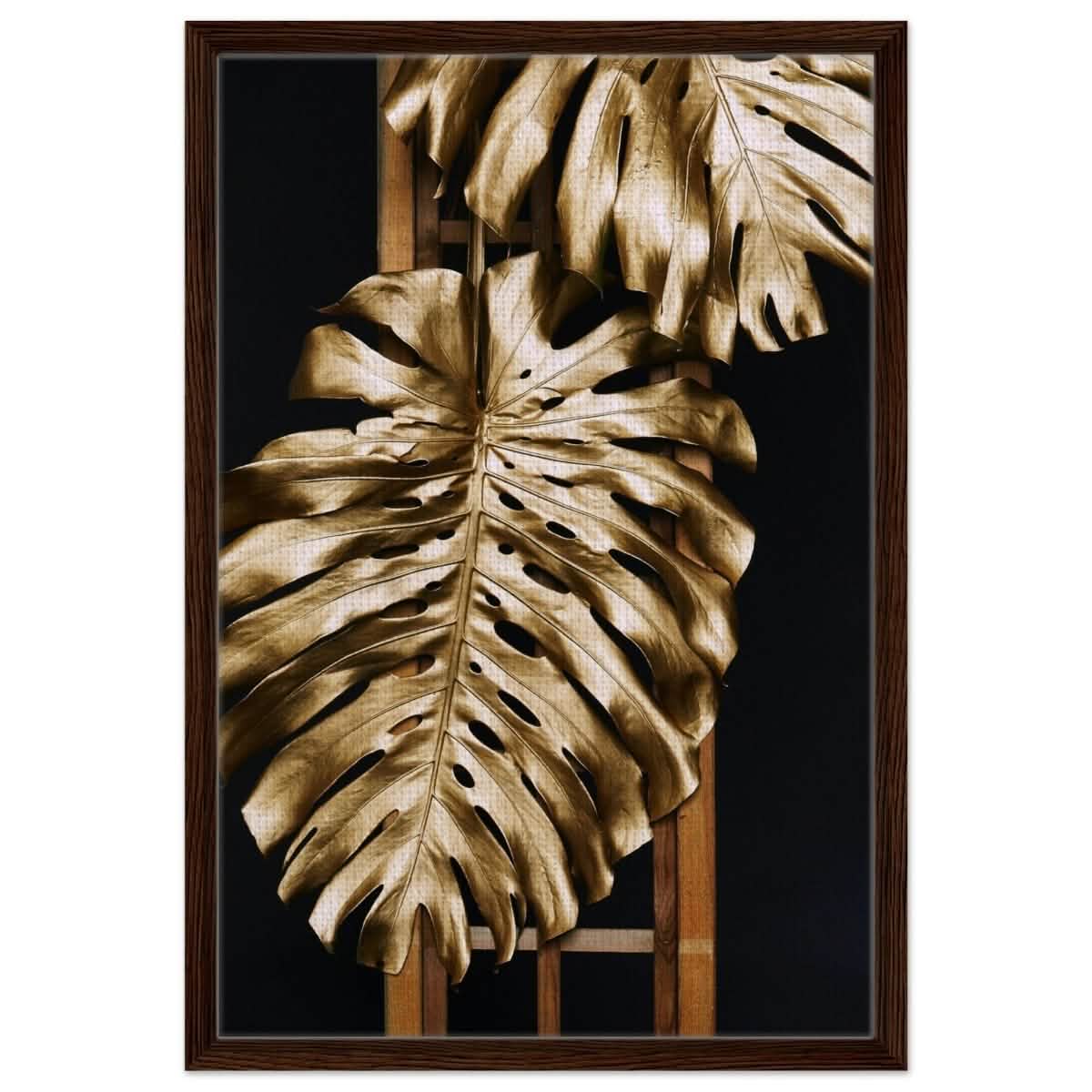 Da Vinci Wall art Print | Eclectic Expressions - Framed Canvas - 50x75 cm / 20x30″ - Dark wood frame