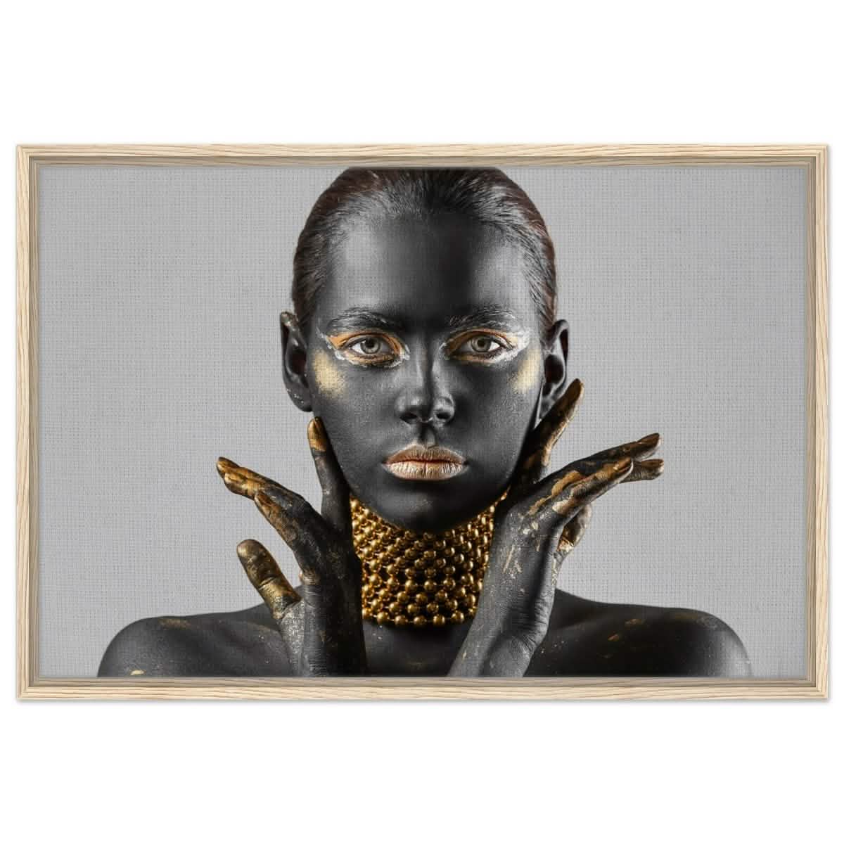 Da Vinci Wall art Print | Eclectic Expressions - Framed Canvas - 60x90 cm / 24x36″ - Wood frame