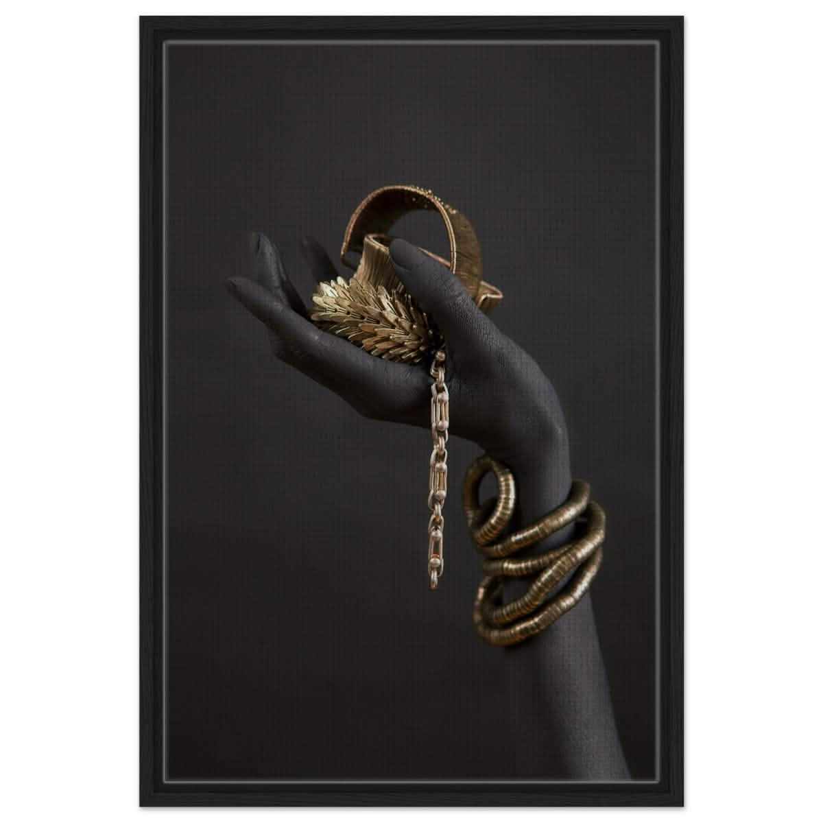 Da Vinci Wall art Print | Eclectic Expressions - Framed Canvas - 50x75 cm / 20x30″ - Black frame